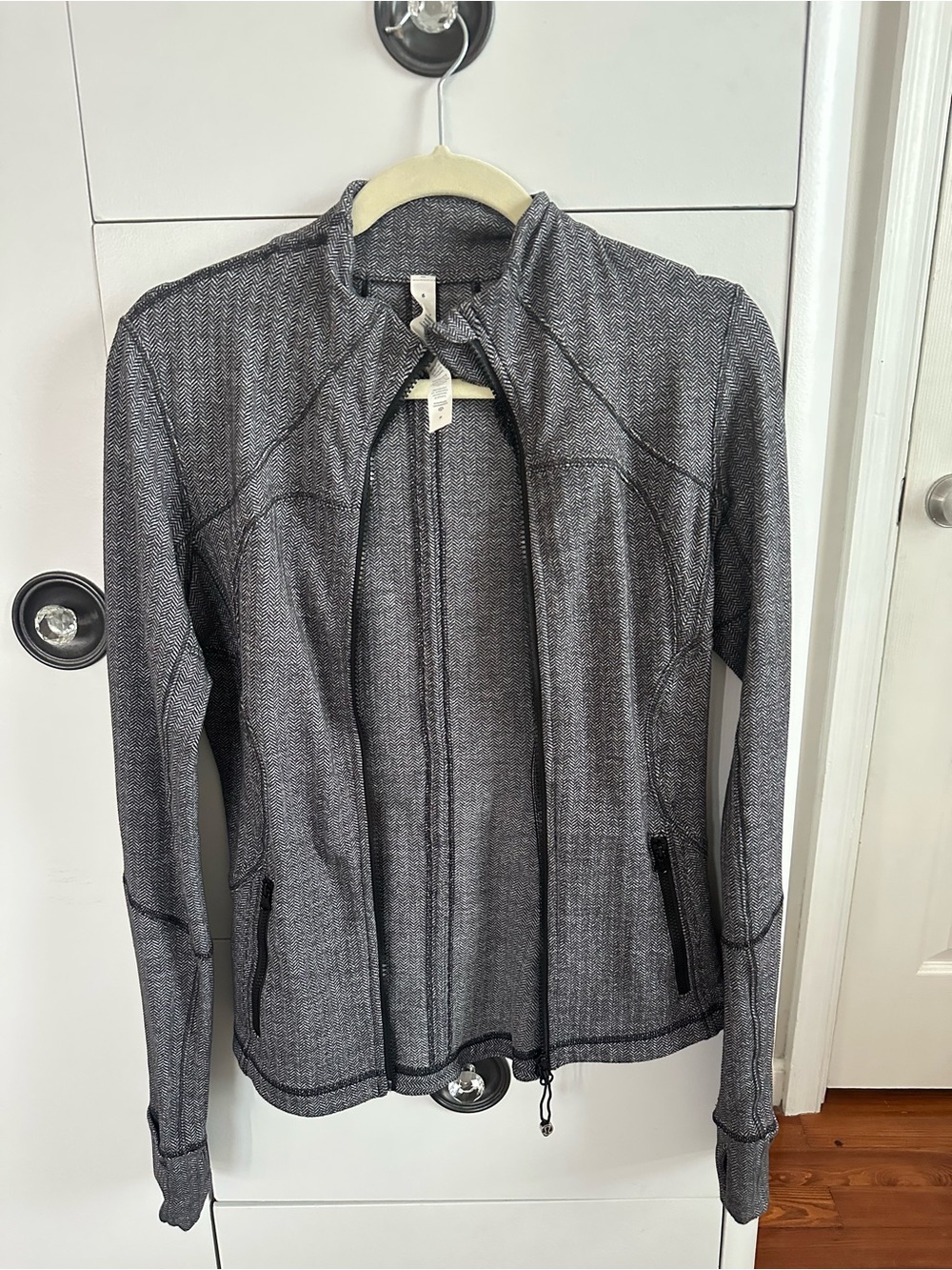 Lululemon Define Jacket Heathered Black/Grey